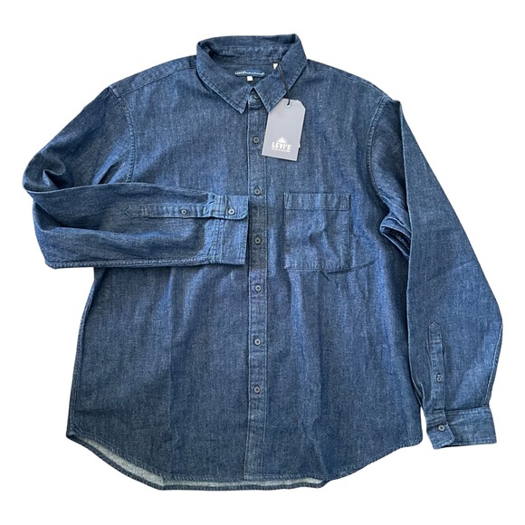 LEVI'S® MADE & CRAFTED® STANDARD SHIRT IN RANIER WASH - Picture 8 of 15